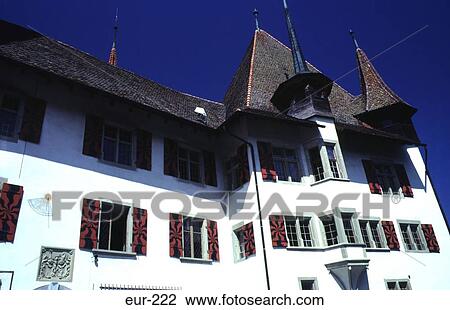 The Medieval Castle Spiez Switzerland View Large Photo Image Stock Image - The Medieval Castle Spiez Switzerland. Fotosearch
