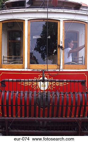 Picture - Transport Tram Lisbon Portugal. Fotosearch
