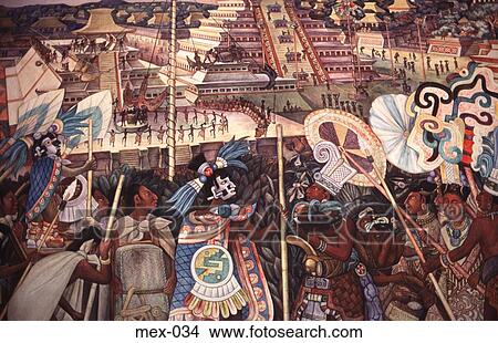 Detail of Mural Palacio Nacional Mexico City Mexico View Large Photo Image Picture - Detail of Mural Palacio Nacional Mexico City Mexico. Fotosearch