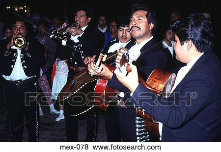 Mariachi Band Plaza Garabaldi Mexico City View Large Photo Image Stock Photo - Mariachi Band Plaza Garabaldi Mexico City. Fotosearch