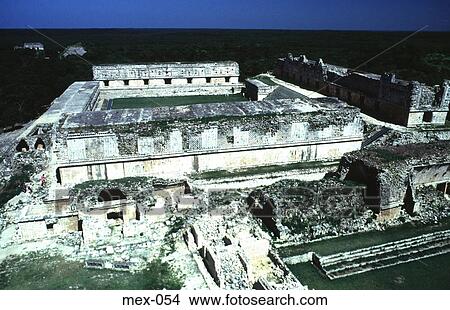 Nunnery Quadrangle Mayan Site Uxmal Yucatan Mexico View Large Photo Image Picture - Nunnery Quadrangle Mayan Site Uxmal Yucatan Mexico. Fotosearch