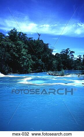 River Agua Azul Chiapas Mexico View Large Photo Image Stock Image - River Agua Azul Chiapas Mexico. Fotosearch