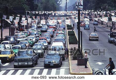 Rush Hour in Mexico city View Large Photo Image Stock Image - Rush Hour in Mexico city. Fotosearch