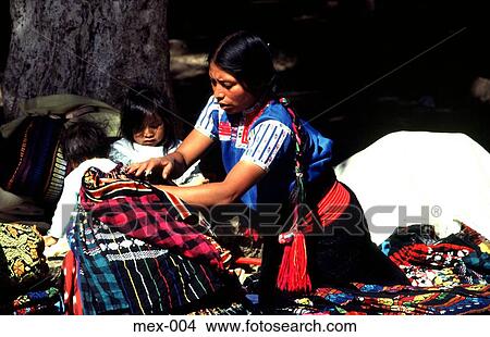Woman Trader Selling Coloured Cloth Mexico View Large Photo Image Picture - Woman Trader Selling Coloured Cloth Mexico. Fotosearch