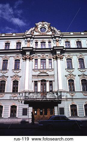 Baroque Architecture St Petersburg View Large Photo Image Stock Photo - Baroque Architecture St Petersburg. Fotosearch