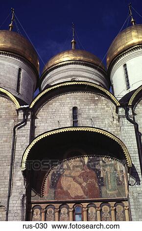 Cathedral of the Assumption The Kremlin Moscow View Large Photo Image Stock Image - Cathedral of the Assumption The Kremlin Moscow. Fotosearch
