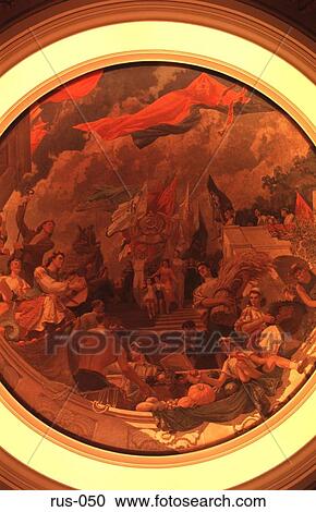Ceiling Mural at the Ukrania Hotel Moscow Russia View Large Photo Image Stock Image - Ceiling Mural at the Ukrania Hotel Moscow Russia. Fotosearch