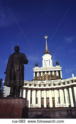 Statue of Lenin at Vdnkh Exhibition View Large Photo Image Stock Image - Statue of Lenin at Vdnkh Exhibition. Fotosearch