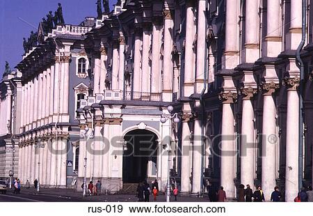 Winter Palace St Petersburg View Large Photo Image Stock Photo - Winter Palace St Petersburg. Fotosearch