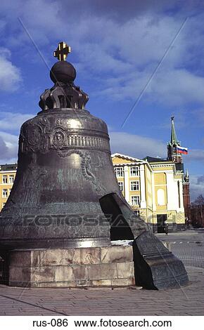 World's Largest Bell The Kremlin Moscow View Large Photo Image Stock Photograph - World's Largest Bell The Kremlin Moscow. Fotosearch