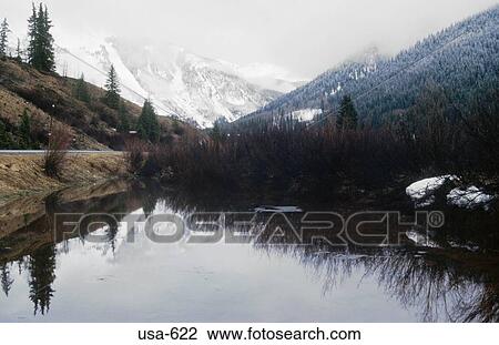A River Through the Rockies Colorado View Large Photo Image Stock Image - A River Through the Rockies Colorado. Fotosearch