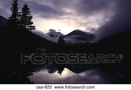 Stock Photography - A River Through the Rockies Colorado. Fotosearch