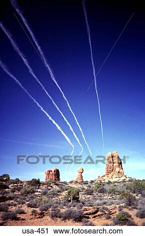 Stock Image - Balanced Rock Arches National Park Utah. Fotosearch