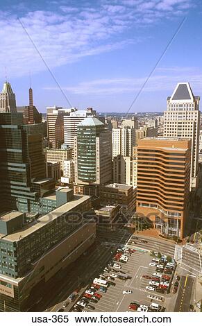 Stock Photography - Baltimore Skyline USA. Fotosearch