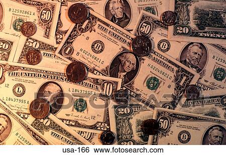 Collage of USA Currency View Large Photo Image Stock Photograph - Collage of USA Currency. Fotosearch
