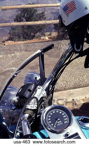 Controls of Motorcycle at Grand Canyon Arizona View Large Photo Image Stock Image - Controls of Motorcycle at Grand Canyon Arizona. Fotosearch