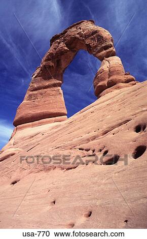Stock Image - Delicate Arch Utah. Fotosearch