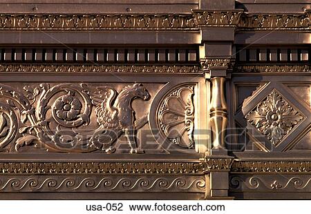 Detail of Door Arch Decorated in Gold Chicago View Large Photo Image Stock Image - Detail of Door Arch Decorated in Gold Chicago. Fotosearch