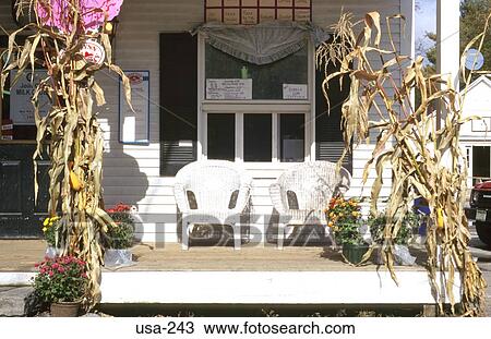 Drying Maize and Rural Veranda New Hampshire USA View Large Photo Image Stock Image - Drying Maize and Rural Veranda New Hampshire USA. Fotosearch