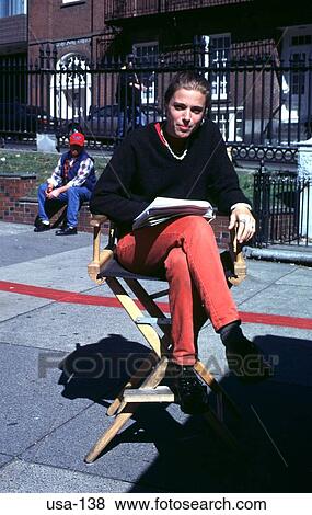 Girl Sitting on a Chair Boston USA View Large Photo Image Stock Photo - Girl Sitting on a Chair Boston USA. Fotosearch
