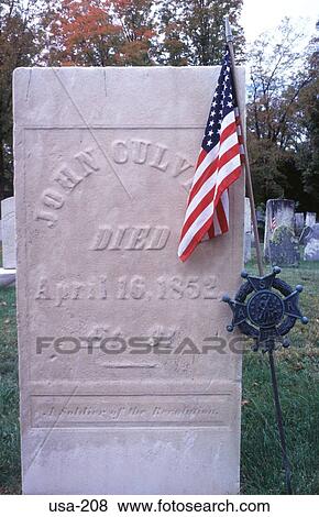 Grave of Soldier of the Revolution Lyme View Large Photo Image Stock Photo - Grave of Soldier of the Revolution Lyme. Fotosearch