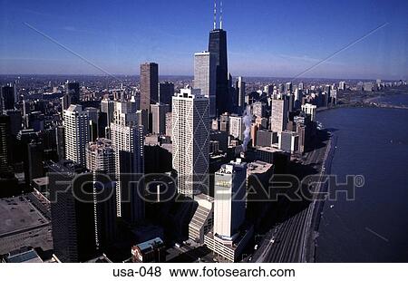 Hancock Tower (alternate) Chicago View Large Photo Image Stock Photo - Hancock Tower (alternate) Chicago. Fotosearch