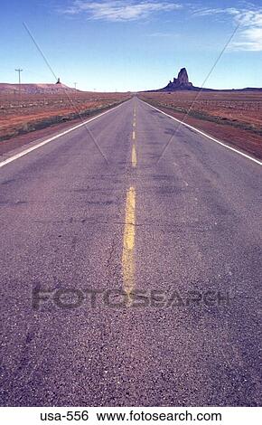Highway into the Horizon Arizona View Large Photo Image Stock Photograph - Highway into the Horizon Arizona. Fotosearch