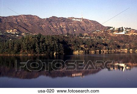 Lake by the Hollywood Hills Los Angeles View Large Photo Image Stock Image - Lake by the Hollywood Hills Los Angeles. Fotosearch