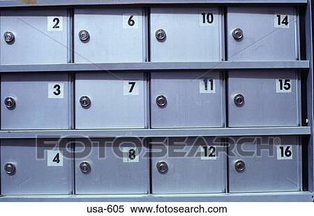 Stock Photography - Metal Lockers Sadona Arizona. Fotosearch
