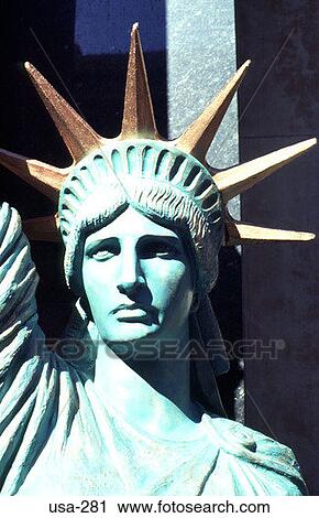 Model of the Statue of Liberty New York View Large Photo Image Stock Image - Model of the Statue of Liberty New York. Fotosearch