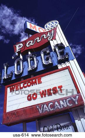 Motel Sign Kanab Utah View Large Photo Image Picture - Motel Sign Kanab Utah. Fotosearch