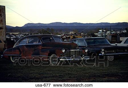 Old Cars at Colorado Breakers Yard View Large Photo Image Stock Photo - Old Cars at Colorado Breakers Yard. Fotosearch