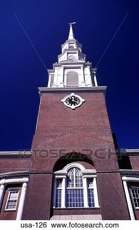 Park Street Church Boston USA View Large Photo Image Stock Photograph - Park Street Church Boston USA. Fotosearch