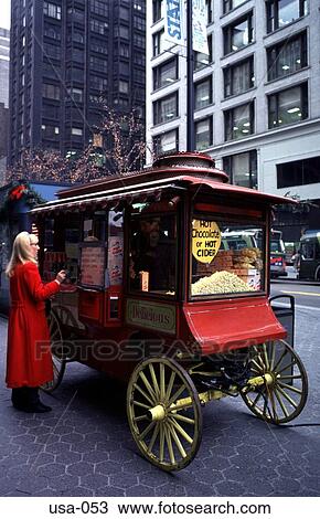 Pop Corn Street Vendor Chicago View Large Photo Image Stock Image - Pop Corn Street Vendor Chicago. Fotosearch