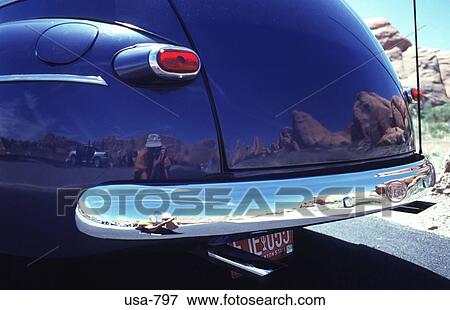 Rear Of Old Car Arches National Park Utah View Large Photo Image Stock Photo - Rear Of Old Car Arches National Park Utah. Fotosearch