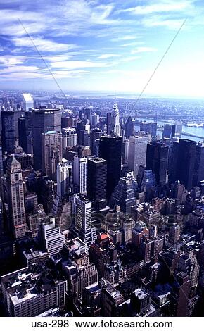 Stock Photo - Skyline of Midtown and Murray Hill New York. Fotosearch