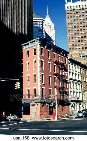Street Junction and Traffic Lights New York USA View Large Photo Image Stock Photo - Street Junction and Traffic Lights New York USA. Fotosearch