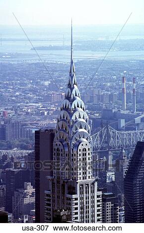 The Chrysler Building Manhattan New York View Large Photo Image Stock Photo - The Chrysler Building Manhattan New York. Fotosearch
