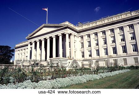 The Treasury Building Washington D. C. View Large Photo Image Picture - The Treasury Building Washington D. C.. Fotosearch