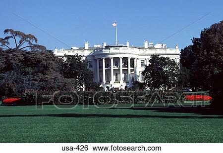 The White House and Grounds Washington D. C. View Large Photo Image Stock Photograph - The White House and Grounds Washington D. C.. Fotosearch