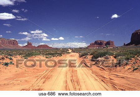 Track in Arizona Desert View Large Photo Image Stock Photograph - Track in Arizona Desert. Fotosearch