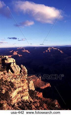 Stock Image - View of Grand Canyon Arizona. Fotosearch