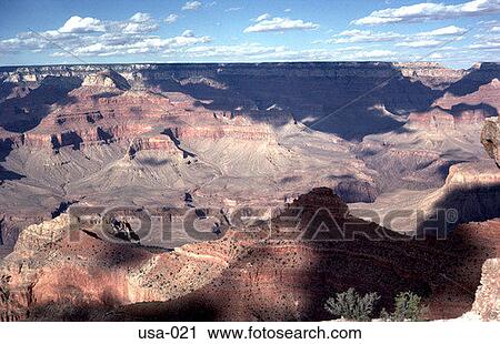 Stock Image - View of the Grand Canyon USA. Fotosearch