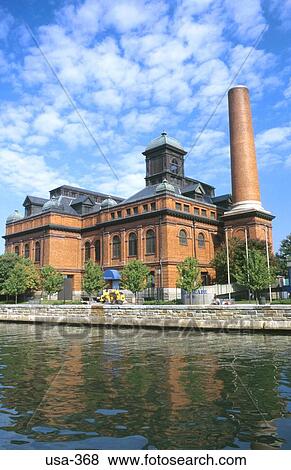 Stock Photo - Waterworks Museum Baltimore Maryland USA. Fotosearch