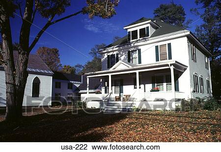 White Timber House New Hampshire View Large Photo Image Stock Image - White Timber House New Hampshire. Fotosearch