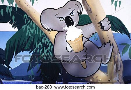 Advertisement Showing Koala 'Bear' Noosa Australia View Large Photo Image Stock Image - Advertisement Showing Koala 'Bear' Noosa Australia. Fotosearch