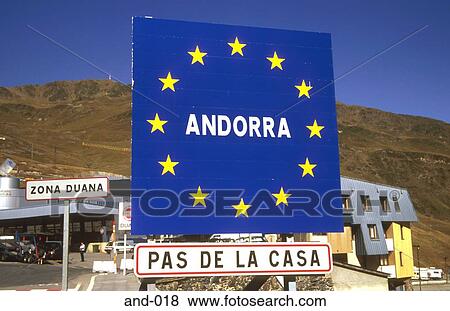 Andorra Sign View Large Photo Image Stock Photo - Andorra Sign. Fotosearch