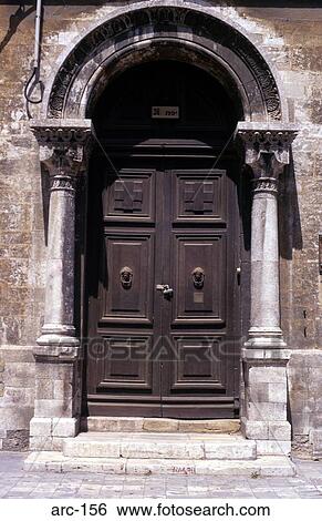 Arched Doorway Old Jaffa Israel View Large Photo Image Stock Photograph - Arched Doorway Old Jaffa Israel. Fotosearch