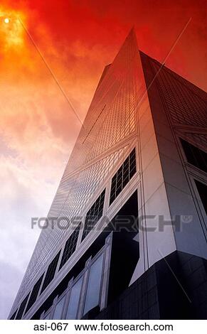 Architecture Sun Building Offices Bank Of China Cent View Large Photo Image Stock Photo - Architecture Sun Building Offices Bank Of China Cent. Fotosearch