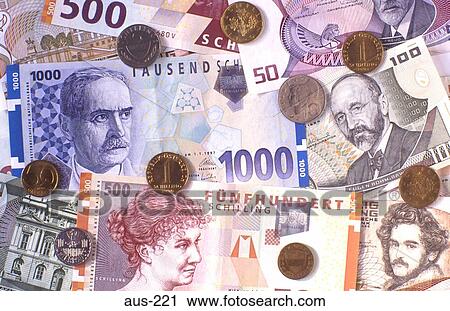 Stock Image - Austrian Currency. Fotosearch
